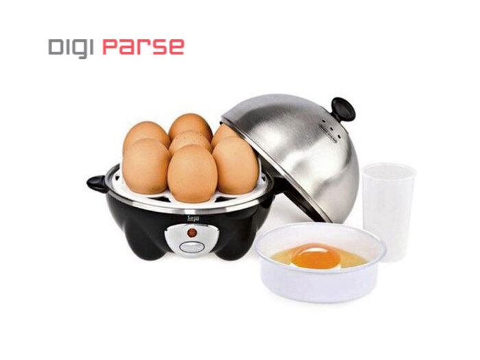 تخم مرغ پز پارس خزر ۷ عددی درب استیل Egg Morning
