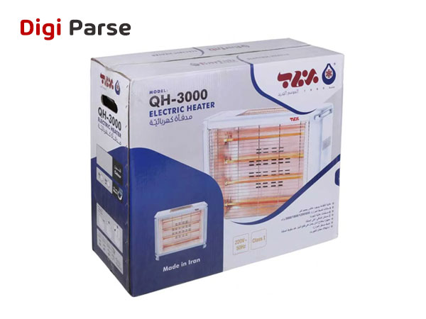 خرید بخاری برقی فن دار برفاب مدل QH-3000