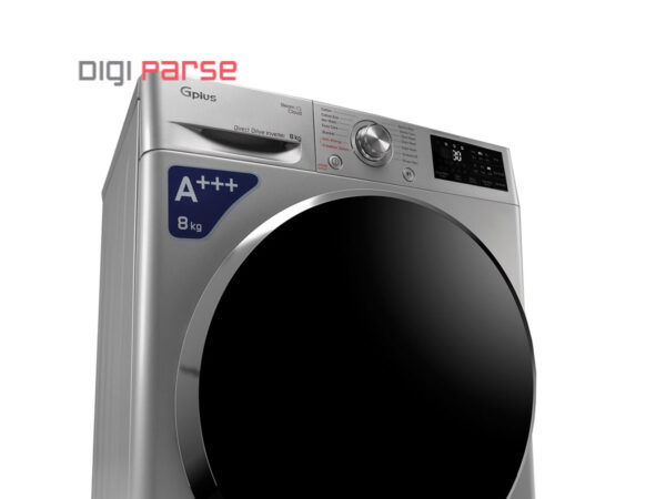 ماشین لباسشویی جی‌پلاس 8 کیلویی مدل GWM-L88S
