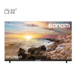 تلویزیون ال ای دی هوشمند صنام مدل SLS-32M1230 سایز 32 اینچ