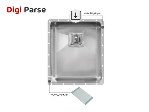 قیمت سینک زیر کابینتی اخوان کد 403