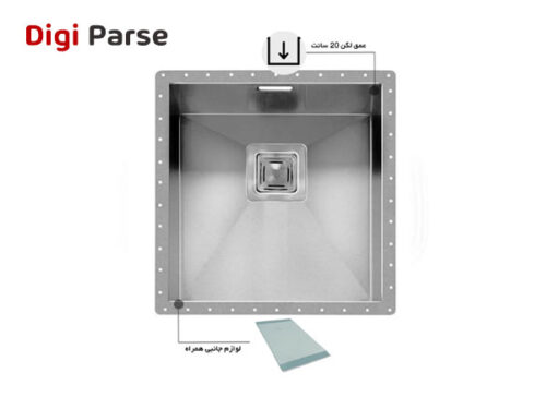 قیمت سینک زیر کابینتی اخوان کد 406