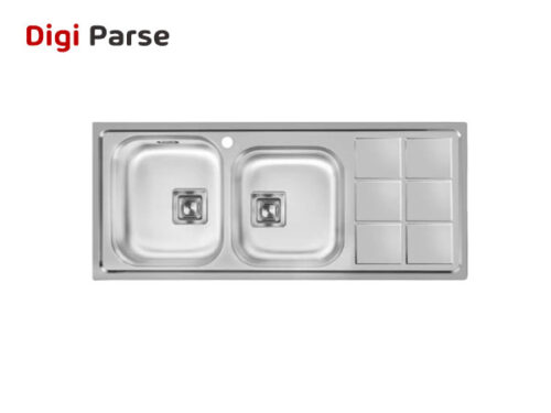 قيمت سینک ظرفشویی توکار اخوان کد 501S