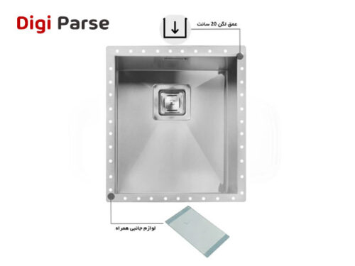 قیمت سینک زیر کابینتی اخوان کد 407