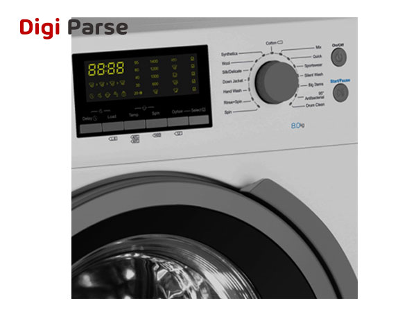 فروش ماشین لباسشویی هایسنس مدل WFH8012DS