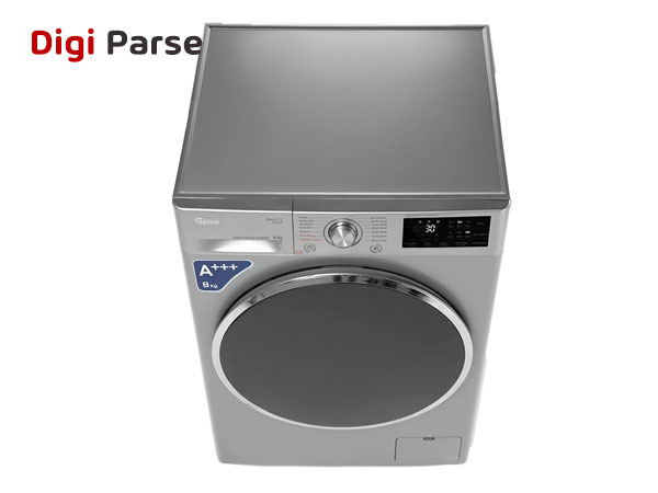 فروش ماشین لباسشویی جی پلاس مدل GWM-M880S ظرفیت 8 کیلوگرم