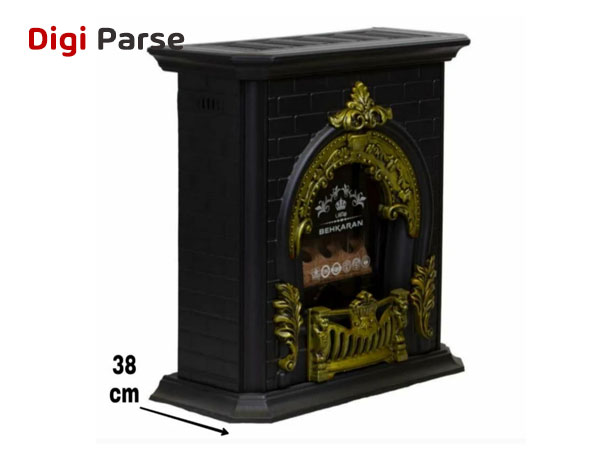 فروش بخاری گازی جنرال مدل پرنس 36000 مشکی