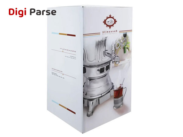 خرید سماور گازی عالی نسب مدل سهند نفیس طلائی