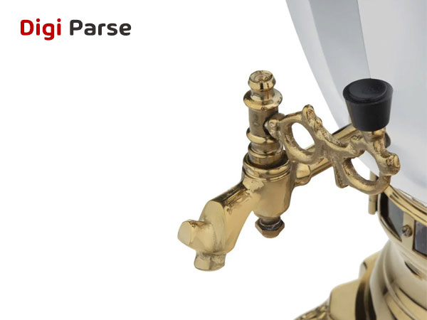 سماور گازی عالی نسب مدل نگین نفیس