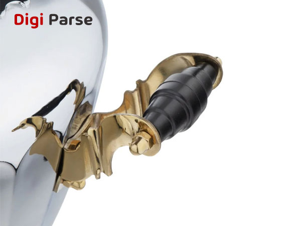 خرید سماور گازی عالی نسب مدل نگین نفیس گنجایش 6 لیتر