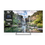 تلویزیون هوشمند کیو ال ای دی جی پلاس 75 اینچ مدل GTV-75SQM637SP