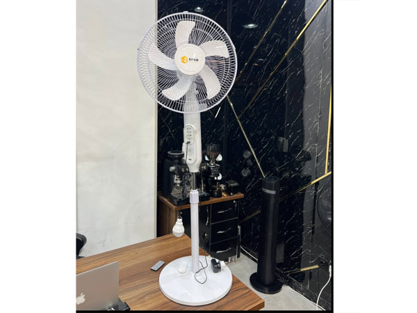 پنکه شارژی اسپاد solar fan spad